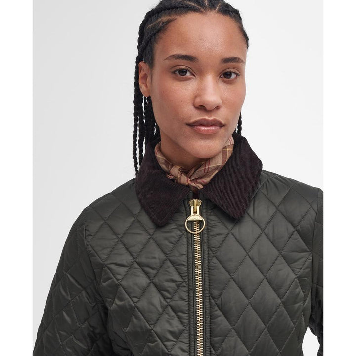 Barbour Giubbotto Fitted Beadnell Olive
