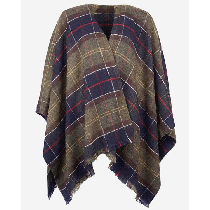 Barbour Scialle Staffin Tartan Serape Classic Donna