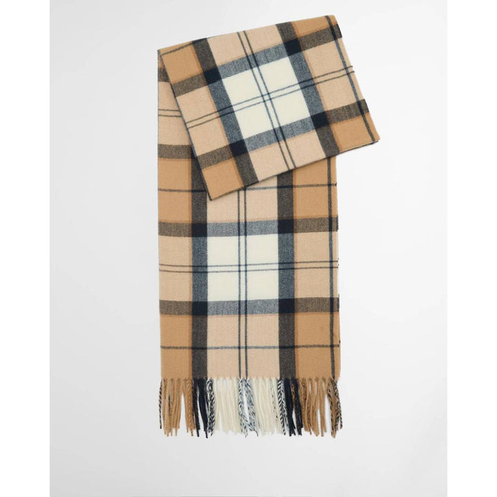 Barbour Mantella Stanway Hessian Navy Tartan Donna