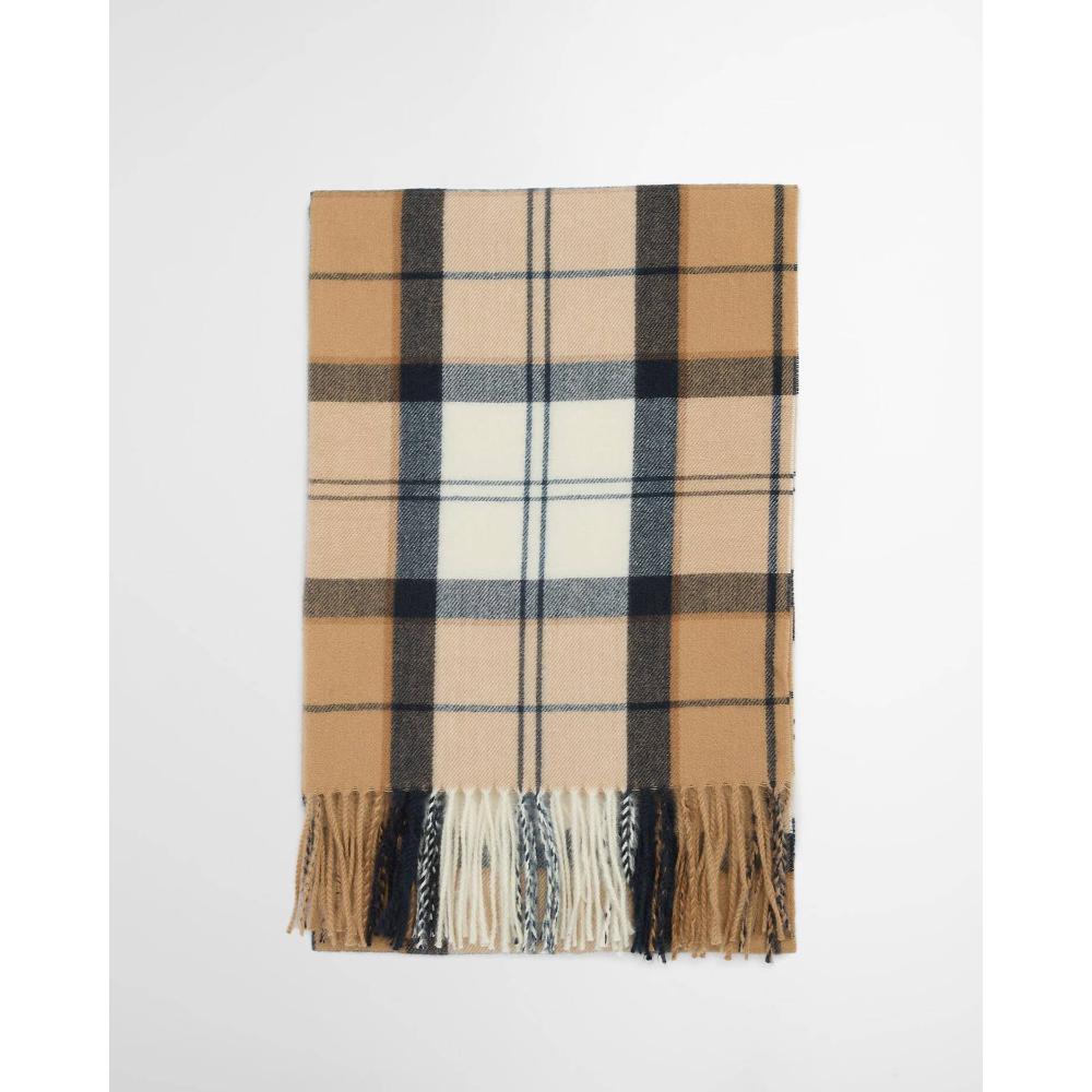 Barbour Mantella Stanway Hessian Navy Tartan Donna