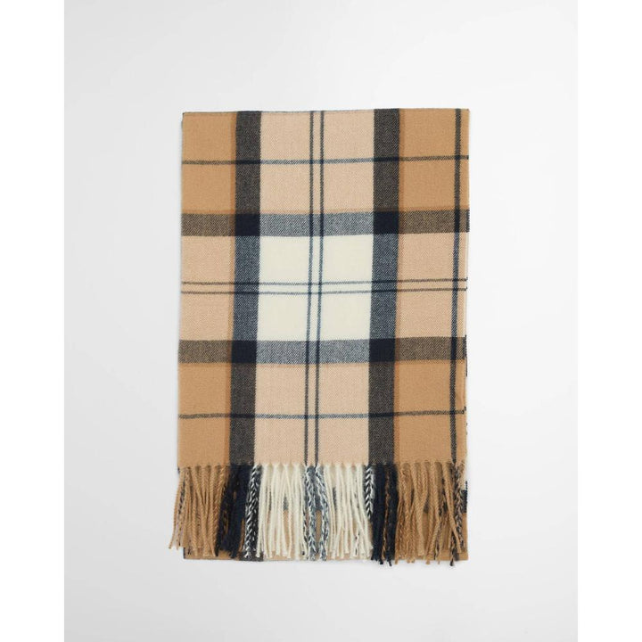 Barbour Mantella Stanway Hessian Navy Tartan Donna