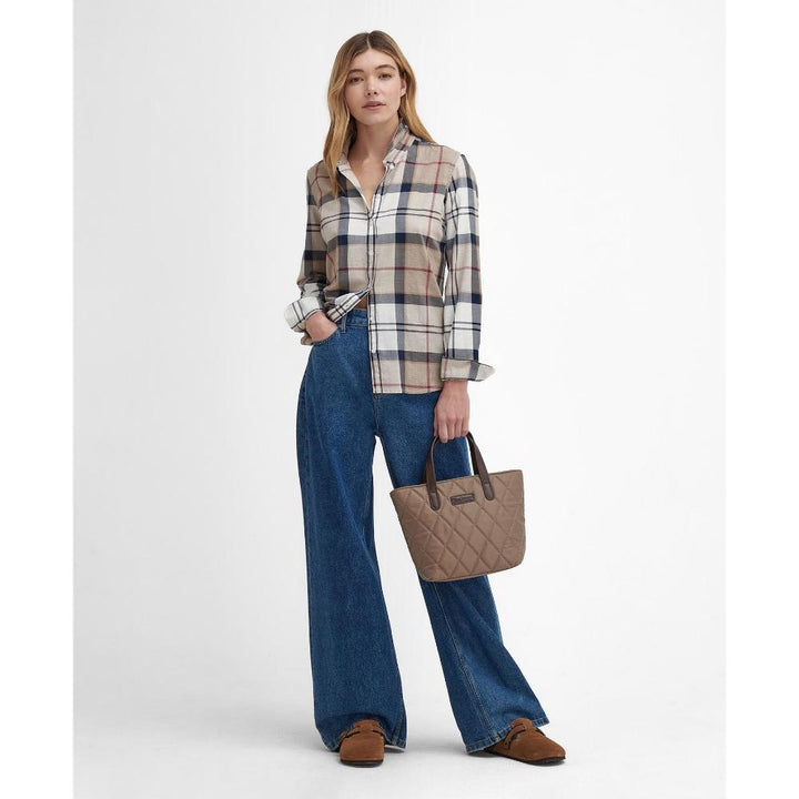 Barbour Camicia Bredon Hessian Tartan
