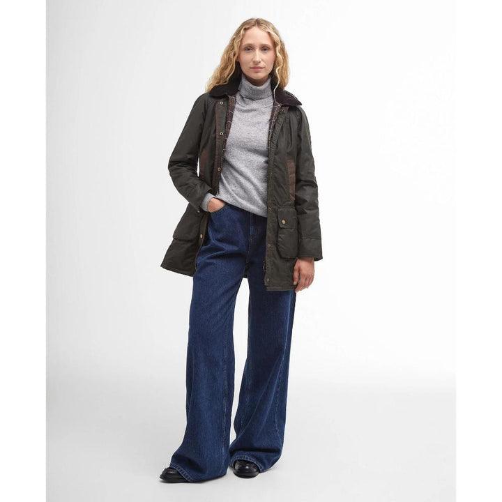 Barbour Giubbotto Bower Wax Olive