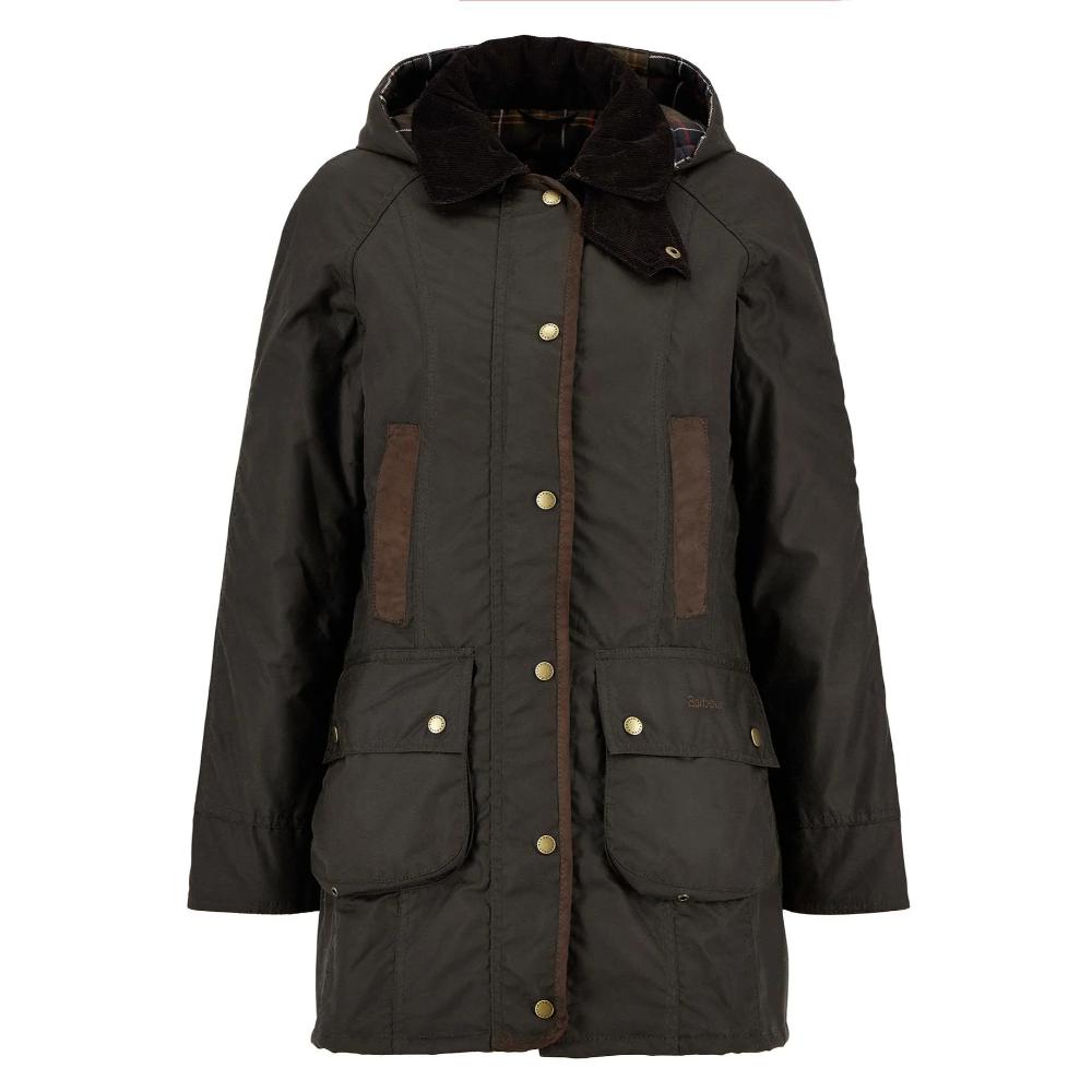 Barbour Giubbotto Bower Wax Olive
