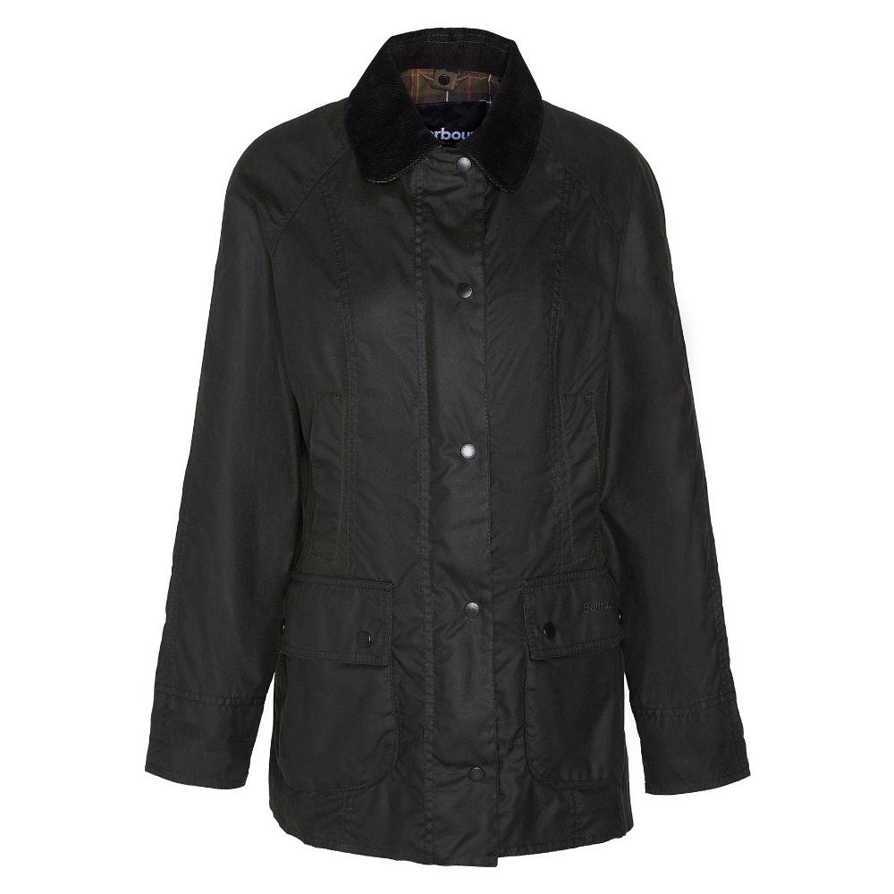 Barbour Giubbotto Beadnell Wax Olive