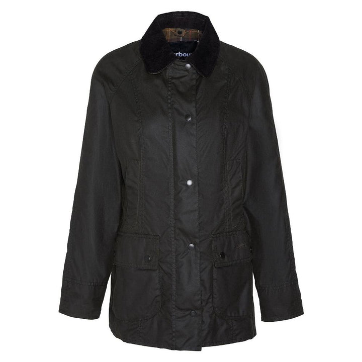 Barbour Giubbotto Beadnell Wax Olive