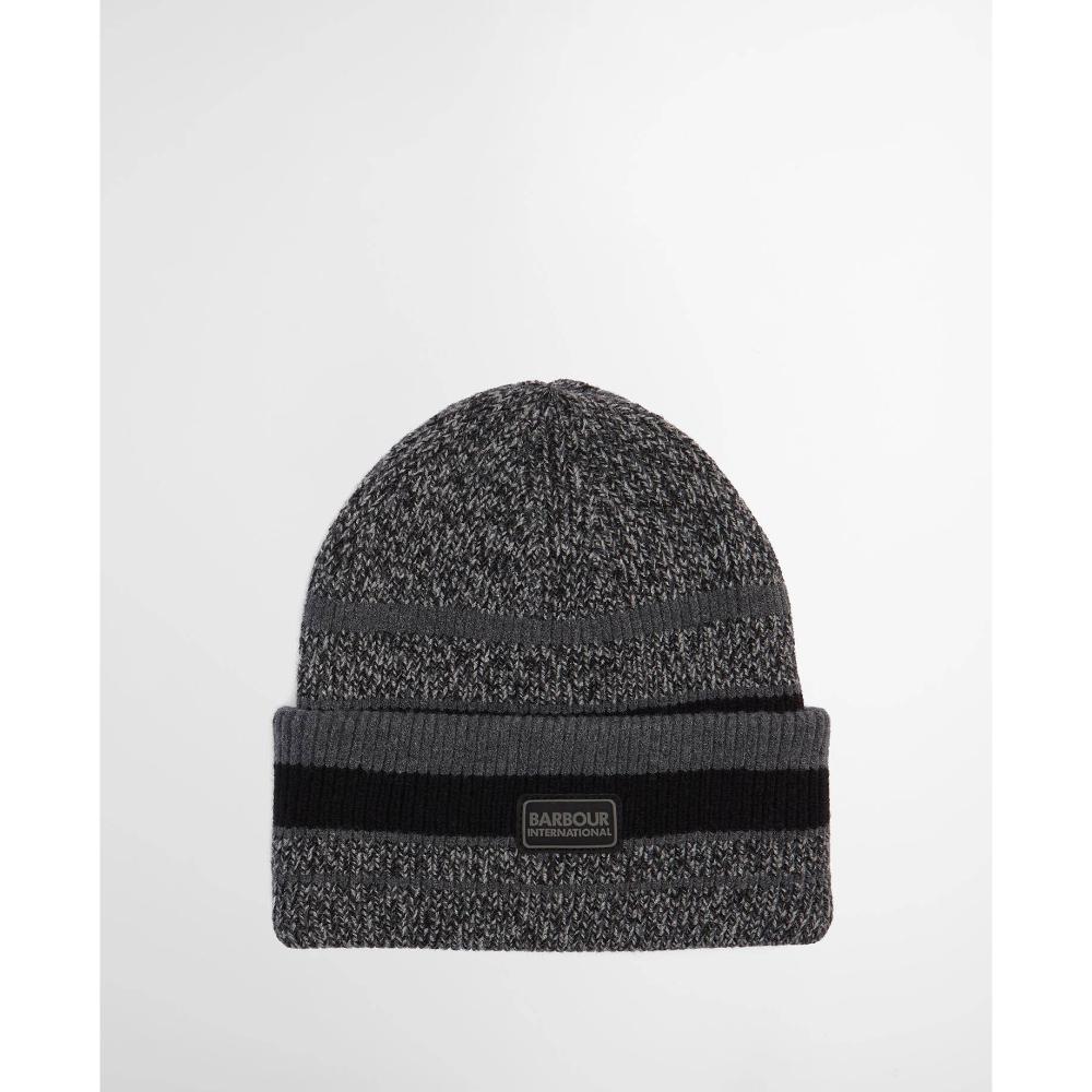 Barbour Set Regalo Berretto e Sciarpa Boston Black/Grey