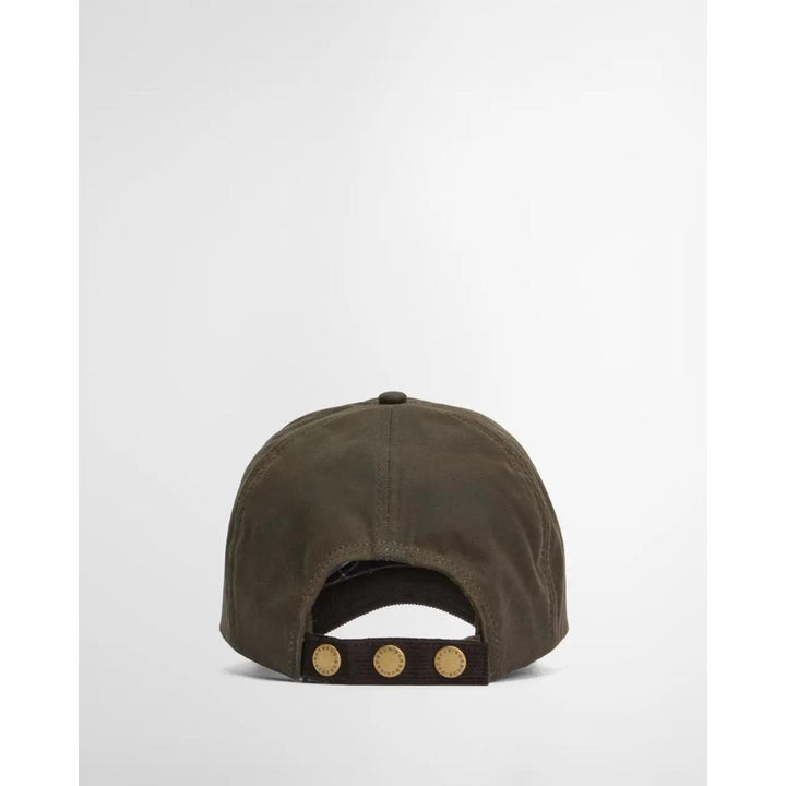 Barbour Cappellino Ashby Olive Brown Uomo