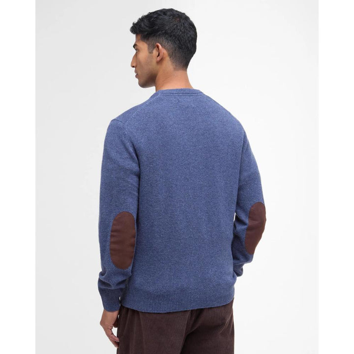 Barbour Maglione Essential Patch Dark Indigo