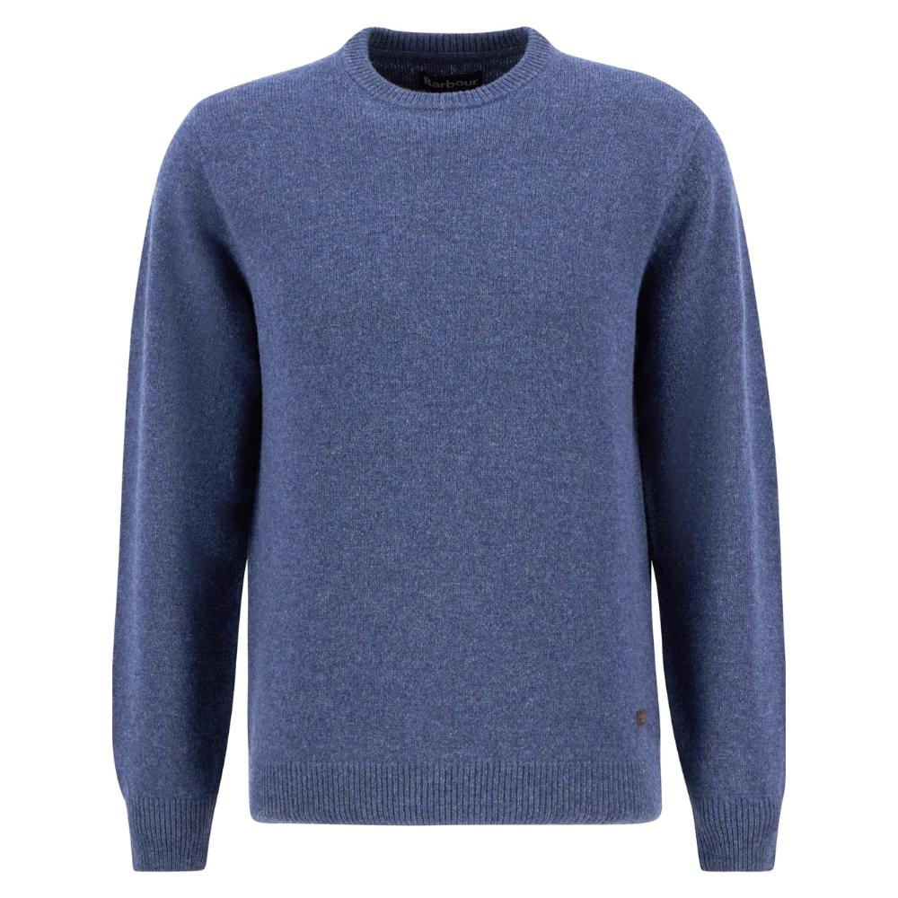Barbour Maglione Essential Patch Dark Indigo