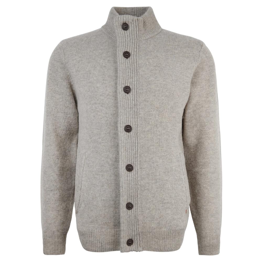 Barbour Maglione con zip Patch New Stone Uomo