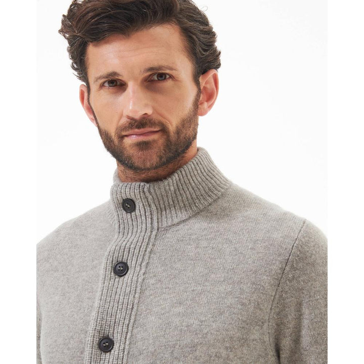 Barbour Maglione con zip Patch New Stone Uomo