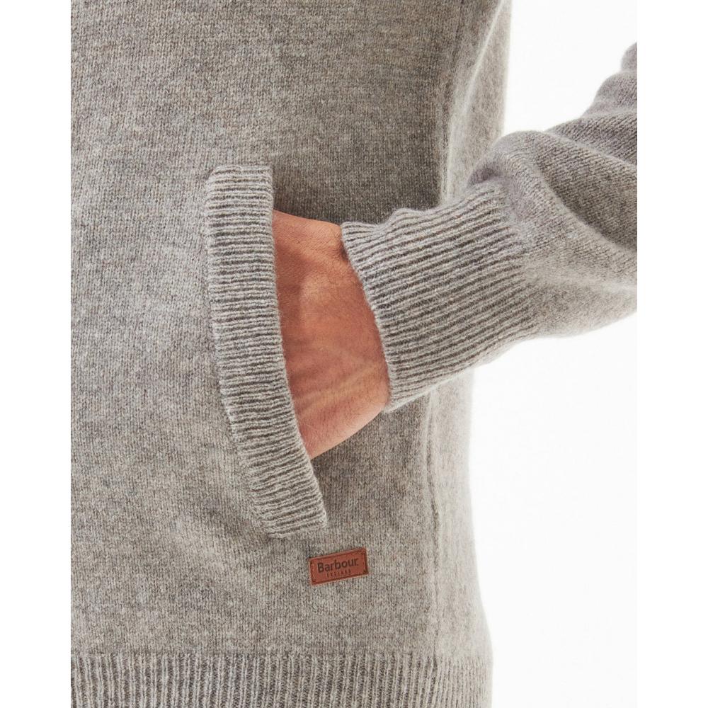 Barbour Maglione con zip Patch New Stone Uomo