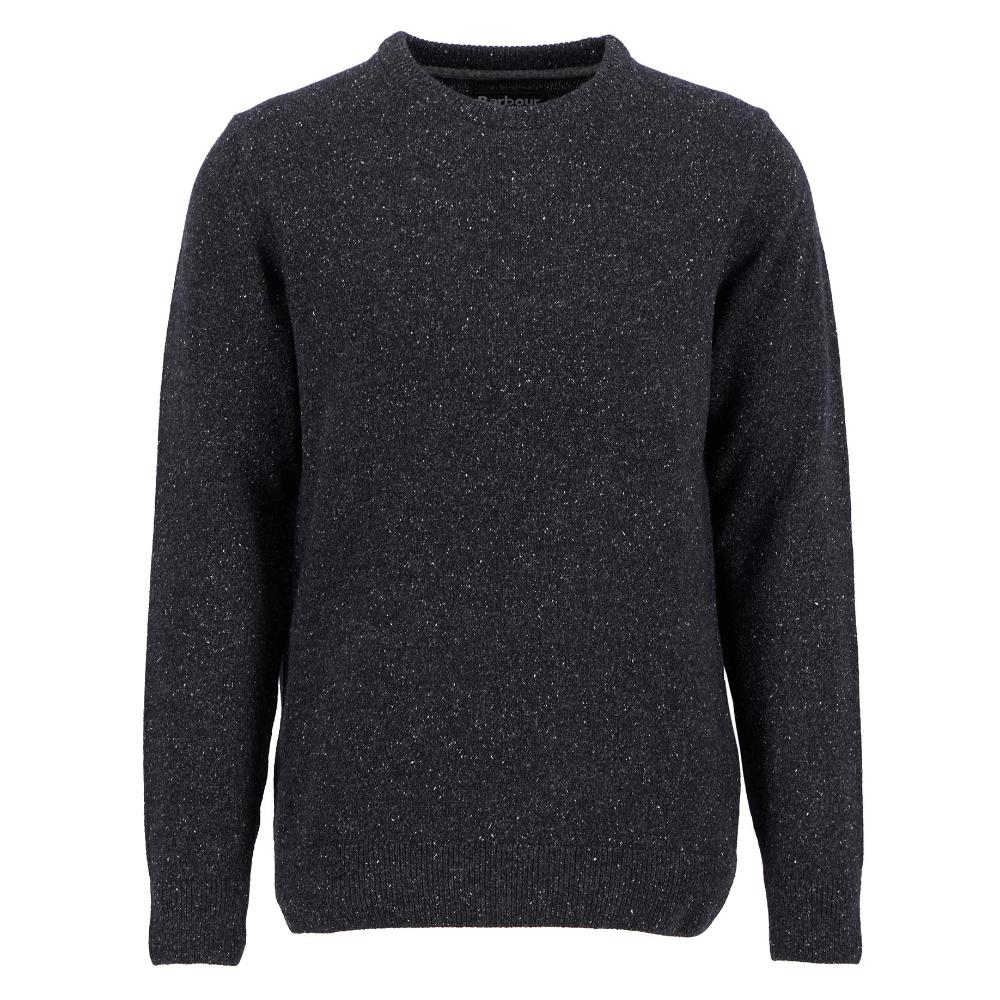 Barbour Maglione Essential Tisbury Classic Black Uomo