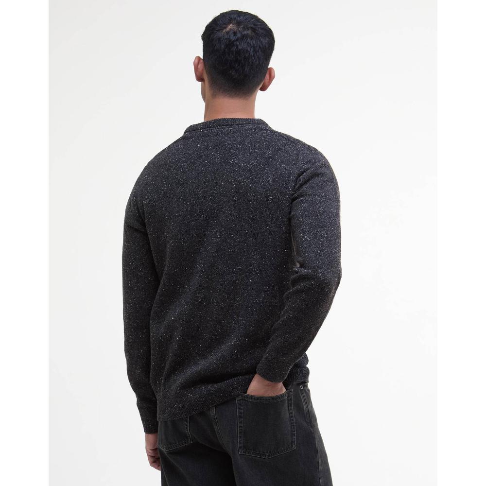 Barbour Maglione Essential Tisbury Classic Black Uomo