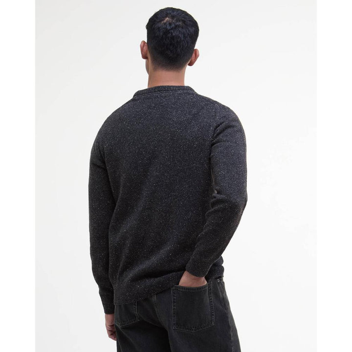 Barbour Maglione Essential Tisbury Classic Black Uomo