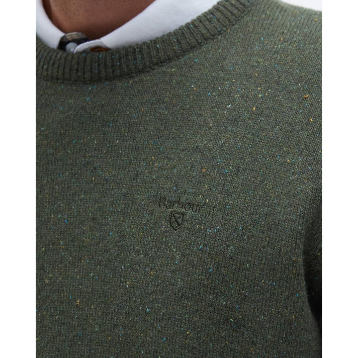 Barbour Maglione Essential Tisbury Forest Uomo