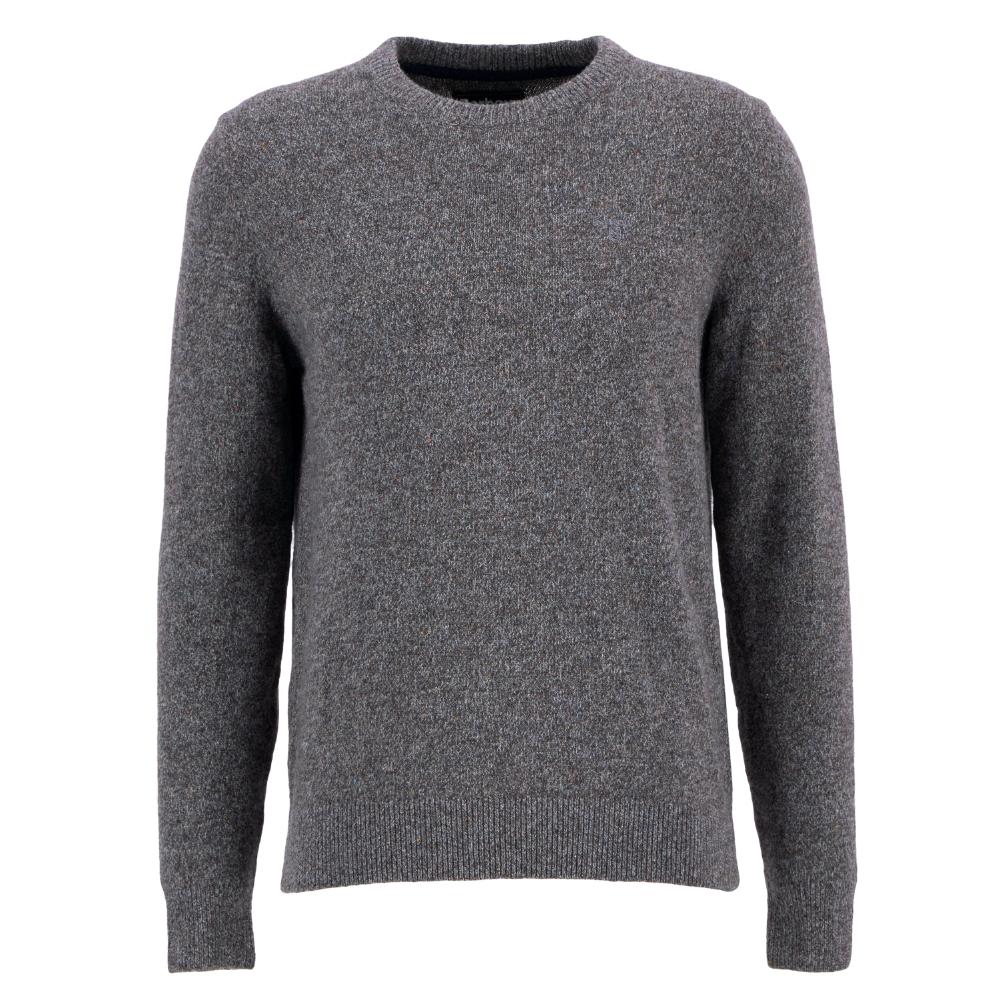 Barbour Maglione Essential Tisbury Fog Uomo