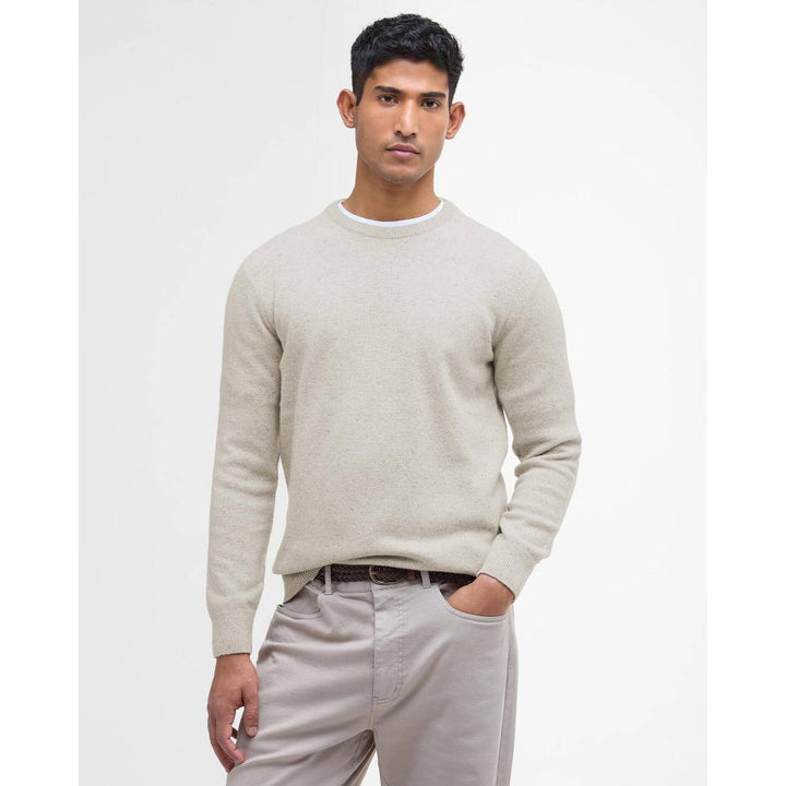 Barbour Maglione Essential Tisbury Mist Uomo