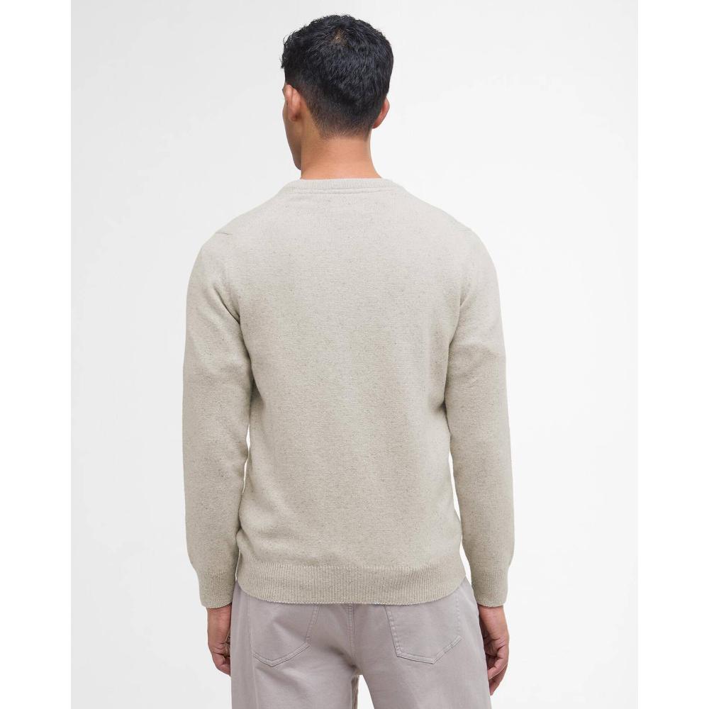 Barbour Maglione Essential Tisbury Mist Uomo