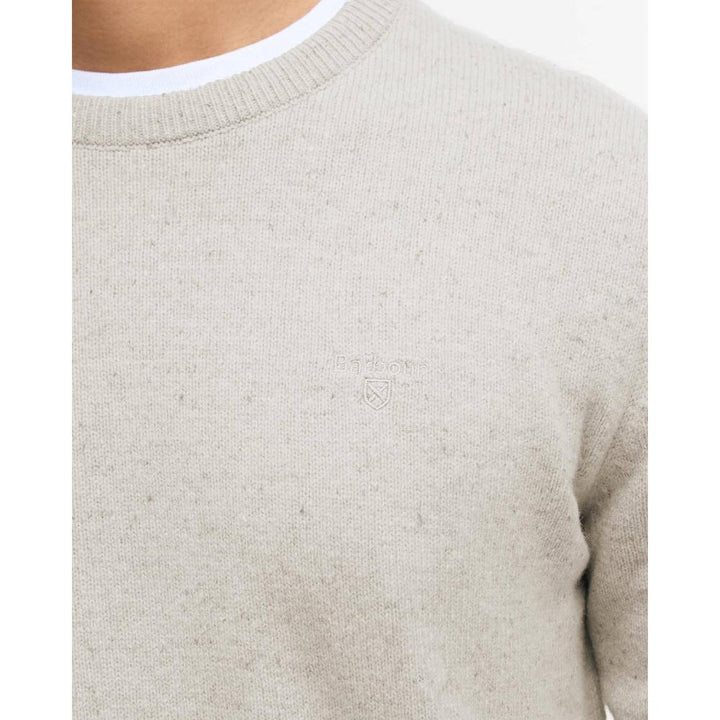 Barbour Maglione Essential Tisbury Mist Uomo