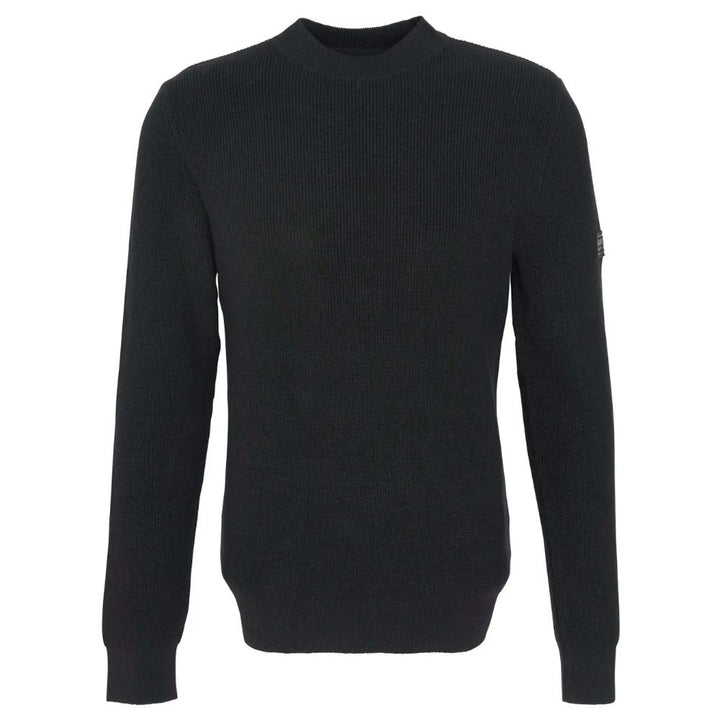 Barbour Maglione Girocollo Crawley Black Uomo
