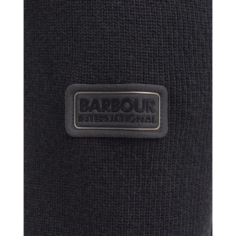 Barbour Maglione Girocollo Crawley Black Uomo