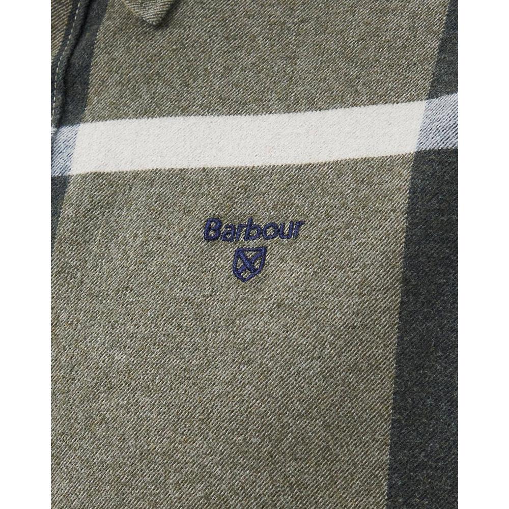 Barbour Camicia Iceloch Forest Mist Uomo