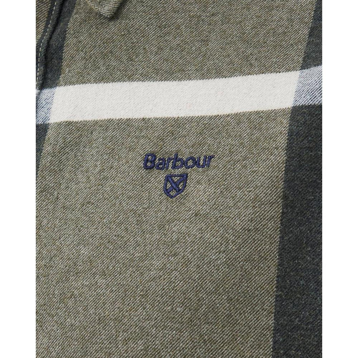 Barbour Camicia Iceloch Forest Mist Uomo