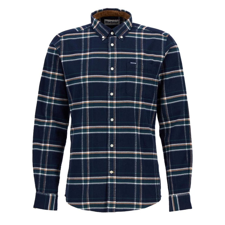 Barbour Camicia Ronan Inky Blue Uomo