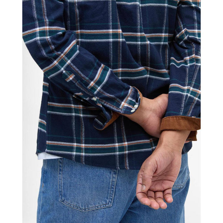 Barbour Camicia Ronan Inky Blue Uomo