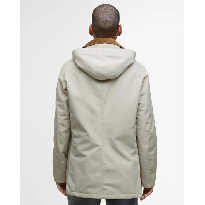 Barbour Giacca Winter Ashby Washed Stone Uomo