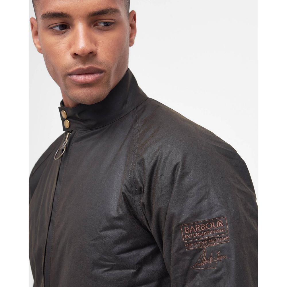 Barbour Steve McQueen Olive Uomo