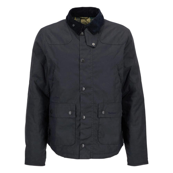 Barbour Giubbotto Reelin Wax Navy