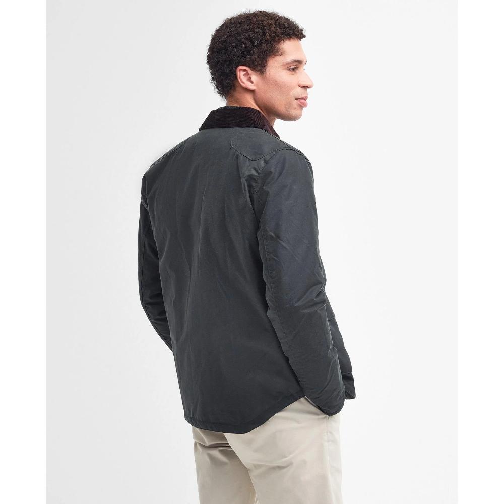 Barbour Giubbotto Reelin Wax Sage