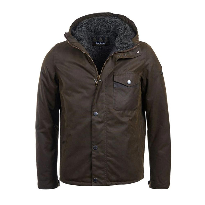 Barbour Giubbotto Kevlar Wax Oliva Uomo