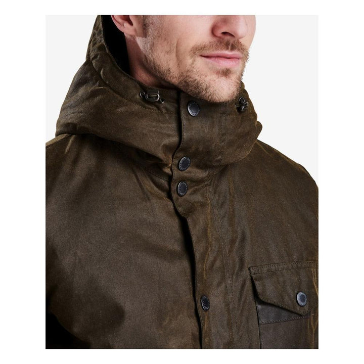 Barbour Giubbotto Kevlar Wax Oliva Uomo