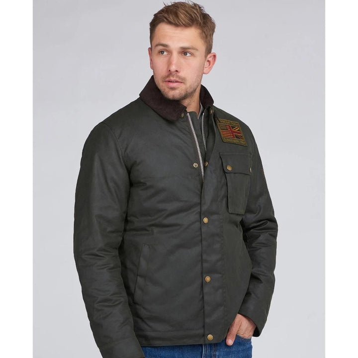 Barbour International Giubbotto Workers Sage