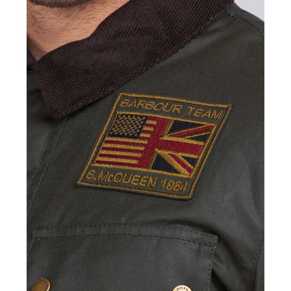 Barbour International Giubbotto Workers Sage