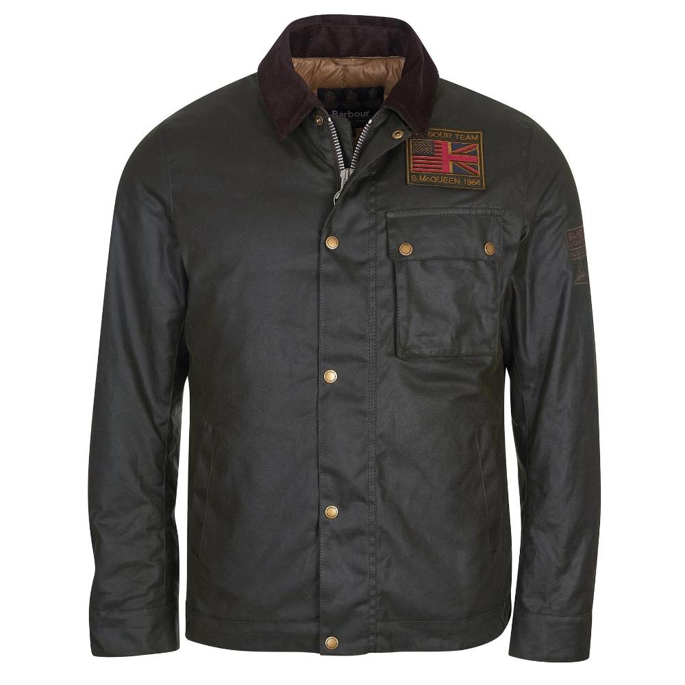Barbour International Giubbotto Workers Sage