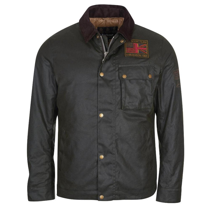 Barbour International Giubbotto Workers Sage