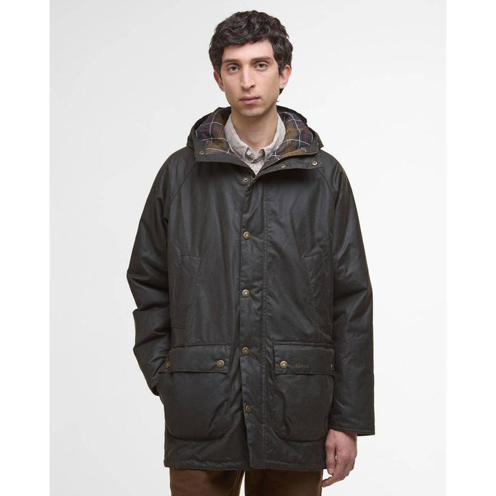 Barbour Parka Cerato Bedale Olive Uomo