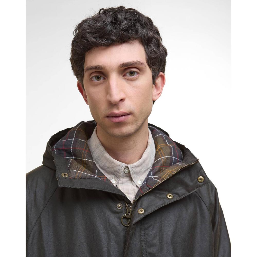 Barbour Parka Cerato Bedale Olive Uomo