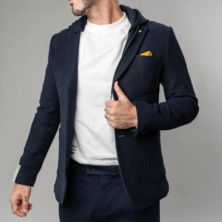 Berna Giacca Blu Uomo