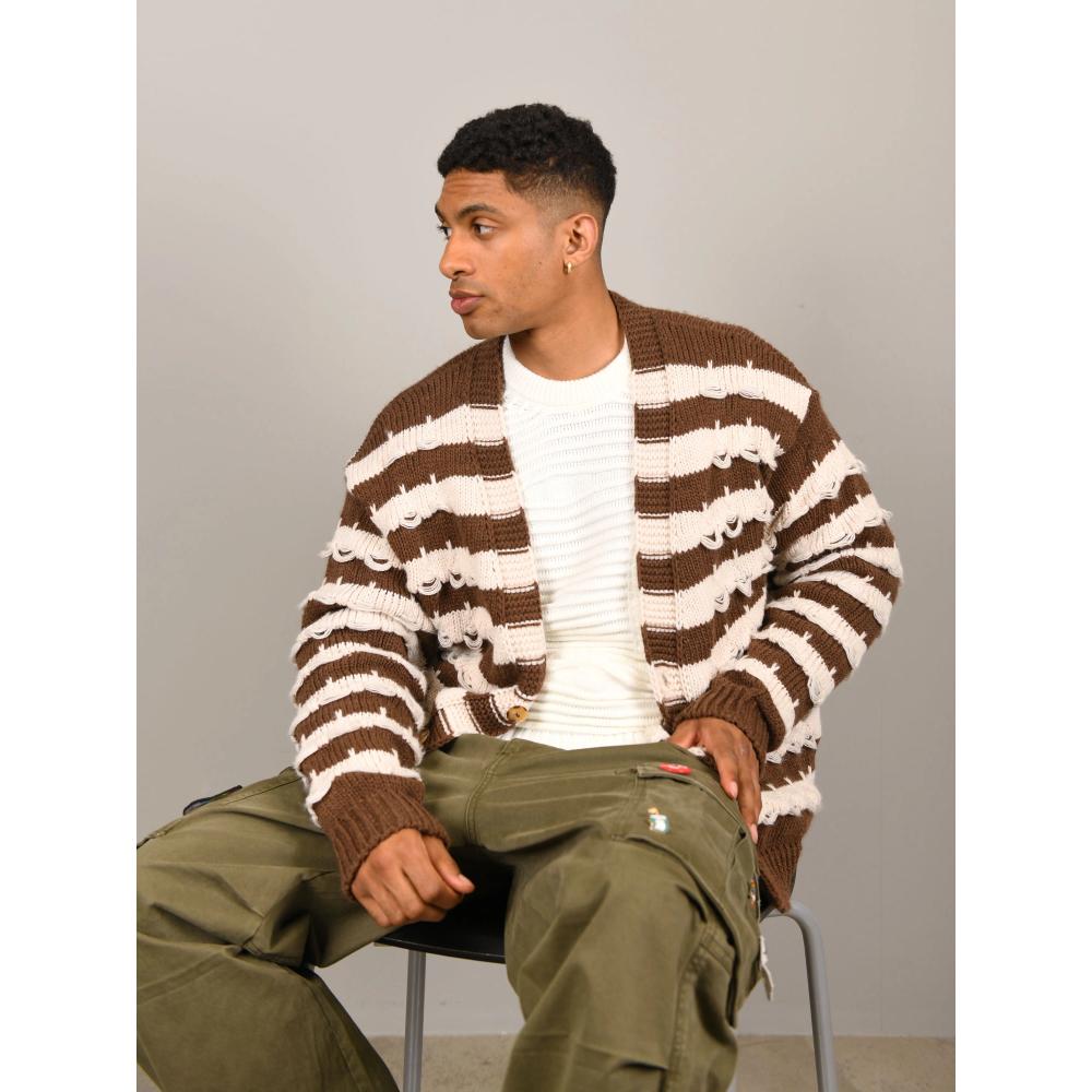 Berna Cardigan a Righe