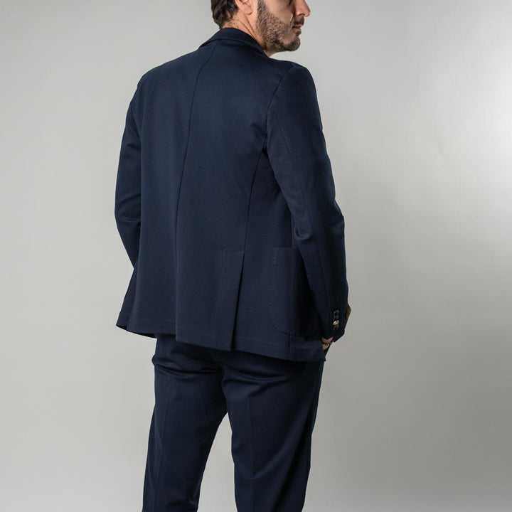 Berna Giacca Blazer Blu Uomo