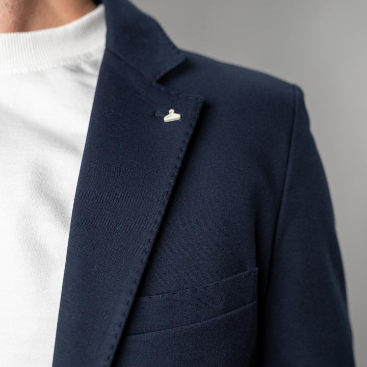 Berna Giacca Blazer Blu Uomo