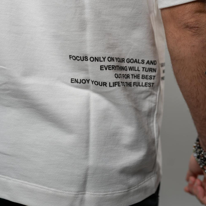 Berna T-shirt In Felpa Bianco Uomo