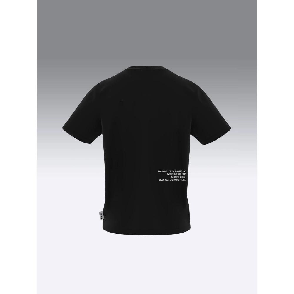 Berna T-Shirt In Felpa Black