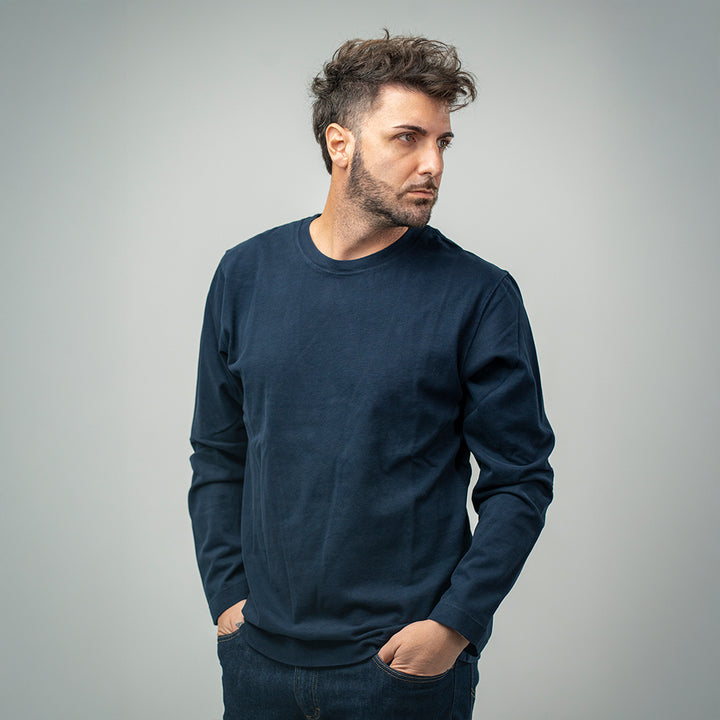 Bl'ker T-Shirt Navy Uomo